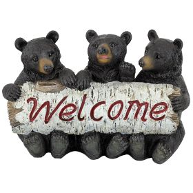 BLACK BEAR CUBS WELCOME SIGN