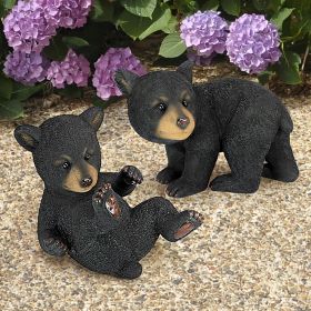 SET OF WALKING & ROLLING BEAR CUBS