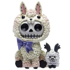 Furrybones Alpaca Paco Skeleton in Alpaca Llama Camelid Costume