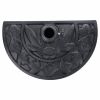 Semicircle Umbrella Stand Black