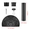 Semicircle Umbrella Stand Black